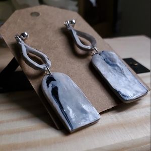 Polymer clay earrings